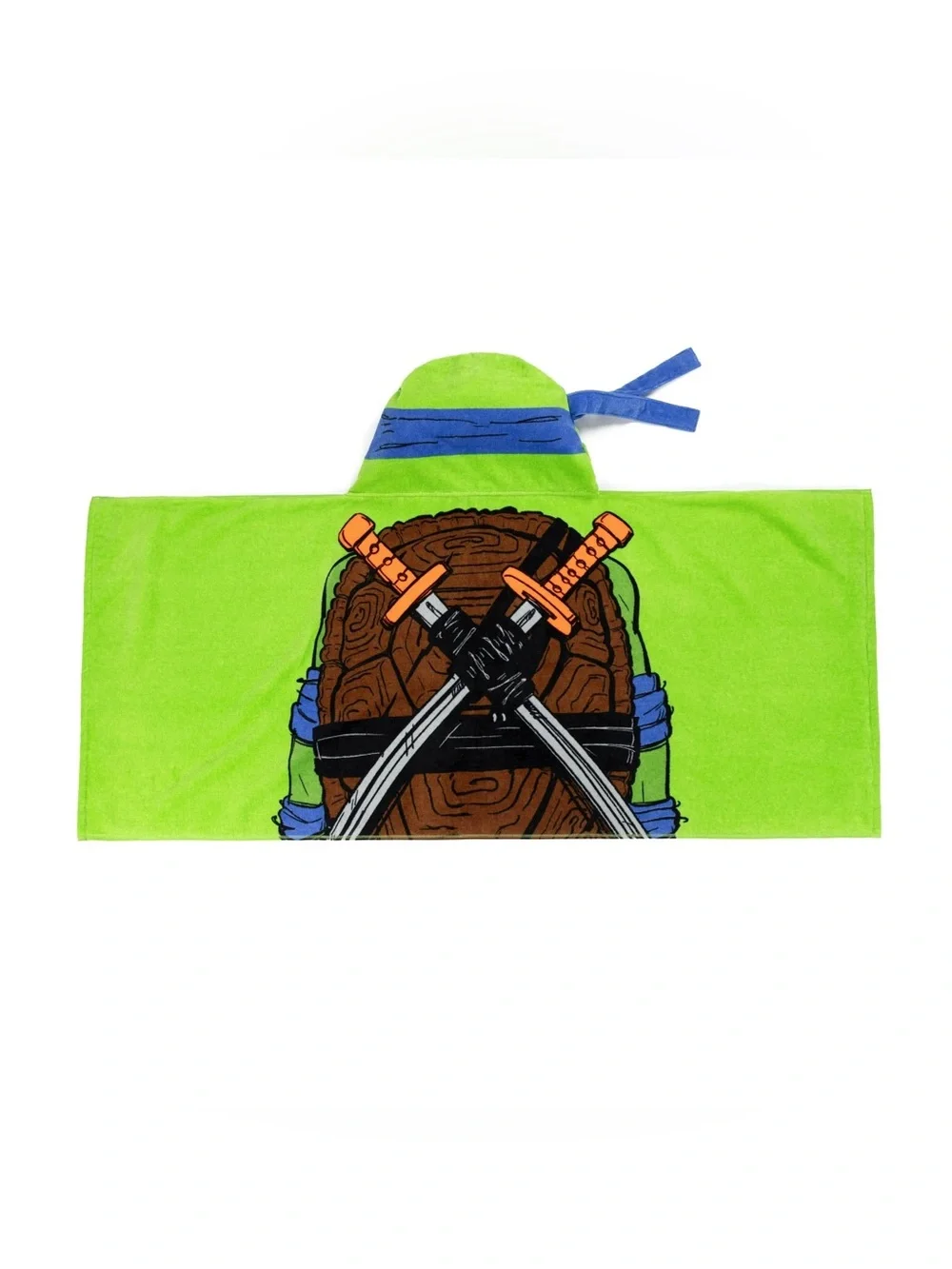 Teenage Mutant Ninja Turtles Kids Cotton Hooded Towel  , 51 in x 22 in